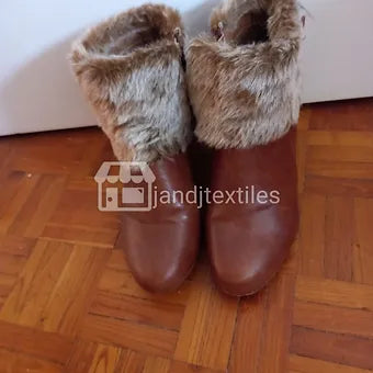 Bottines fourrure