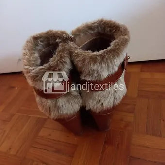 Bottines fourrure
