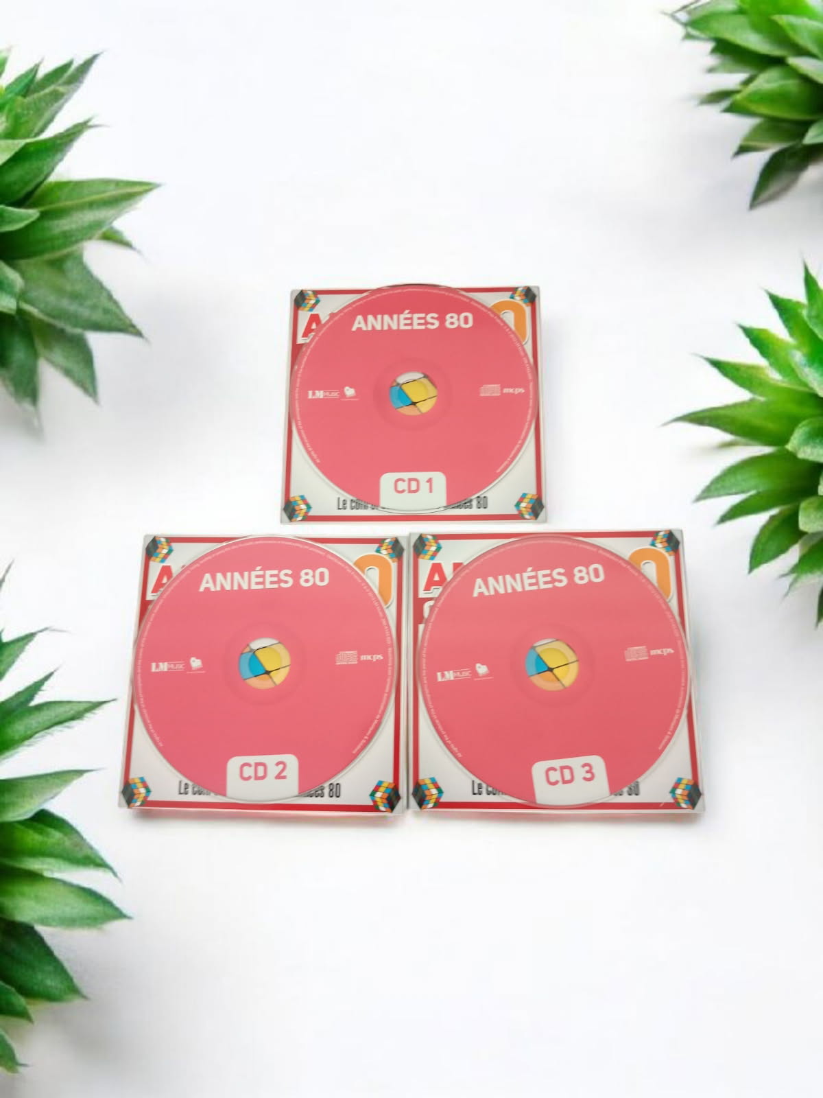 Coffret 3 compacts disques Années 80