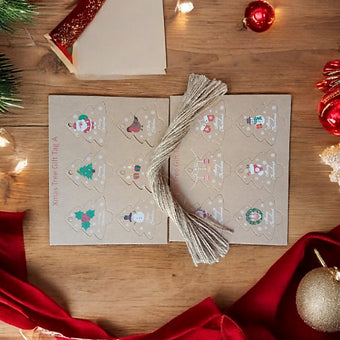 Décoration pour paquet cadeau