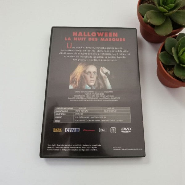 DVD La nuit des masques Halloween