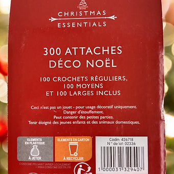 Lot d'attaches