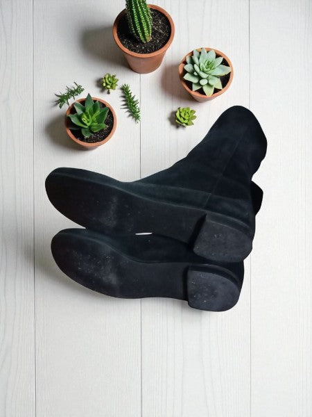 Bottes en daim
