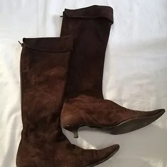 Bottes en daim
