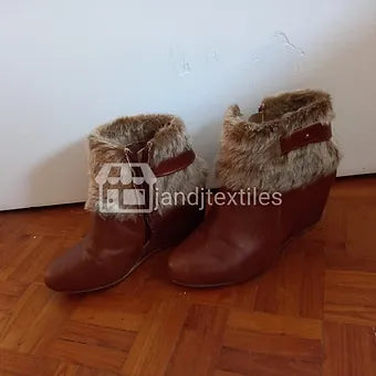 Bottines fourrure