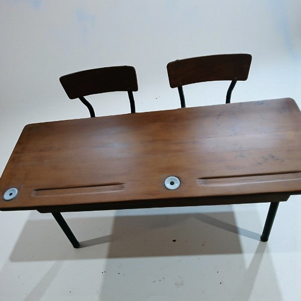 Bureau écolier vintage