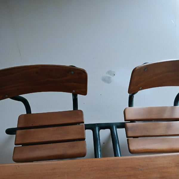 Bureau écolier vintage