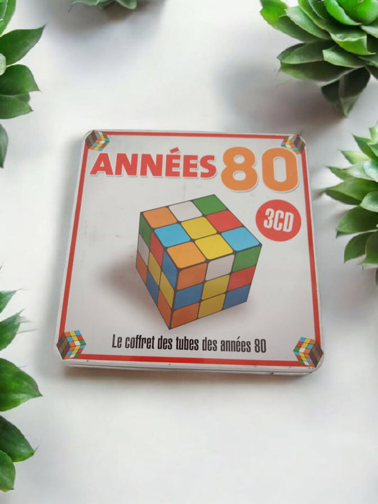 Coffret 3 compacts disques Années 80