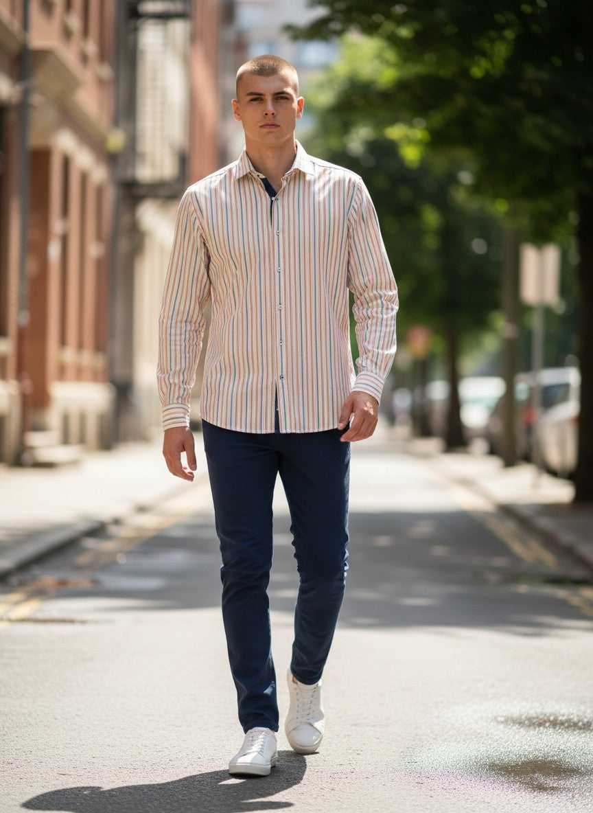 💎 Chemise Giorgio Morello Studio — Édition Limitée — Taille 3 (T39-40, L)