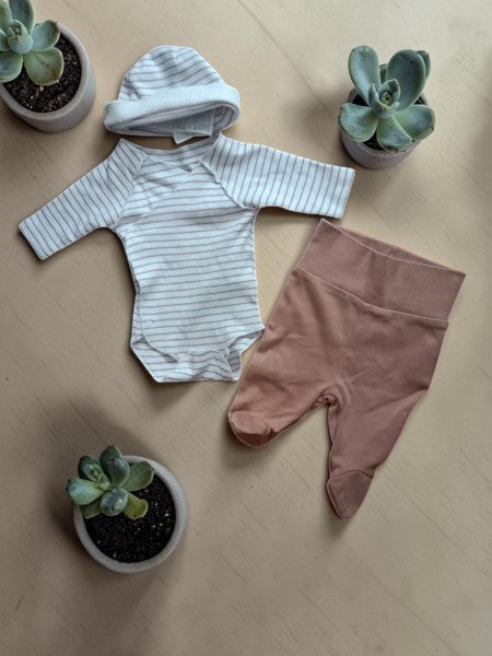 Ensemble de naissance 3 pièces Kiabi – Taille 0 mois (Naissance)