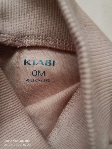 Ensemble de naissance 3 pièces Kiabi – Taille 0 mois (Naissance)