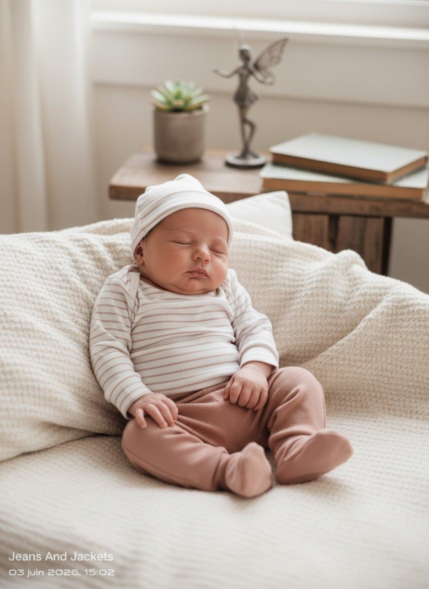 Ensemble de naissance 3 pièces Kiabi – Taille 0 mois (Naissance)