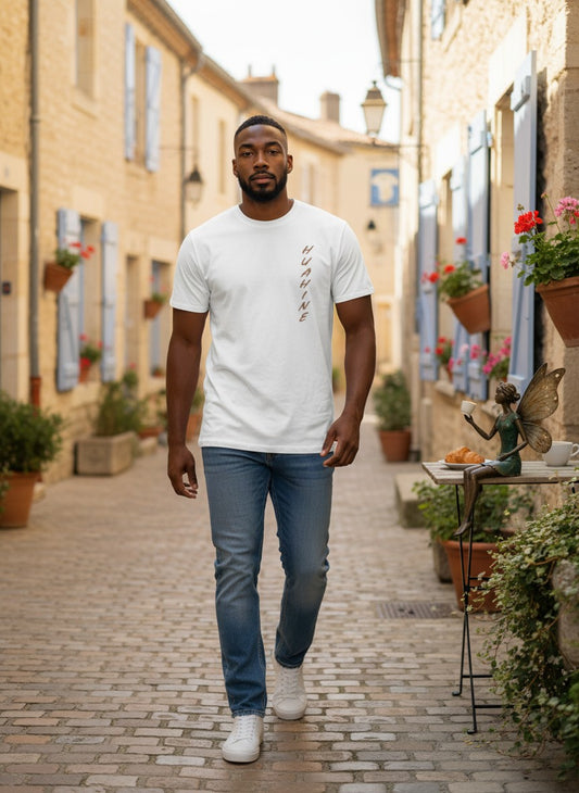 T-shirt Blanc "Huahine" – Style Évasion – Taille XXL