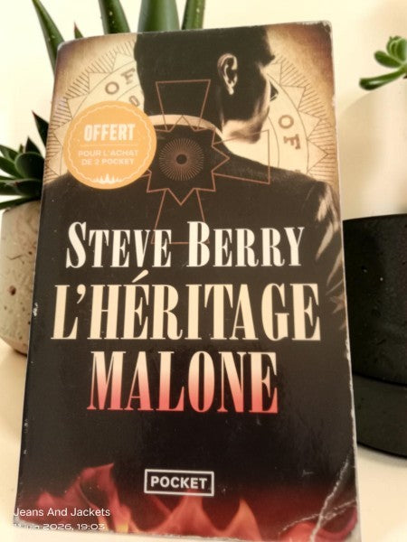 Thriller "L'Héritage Malone" - Steve Berry