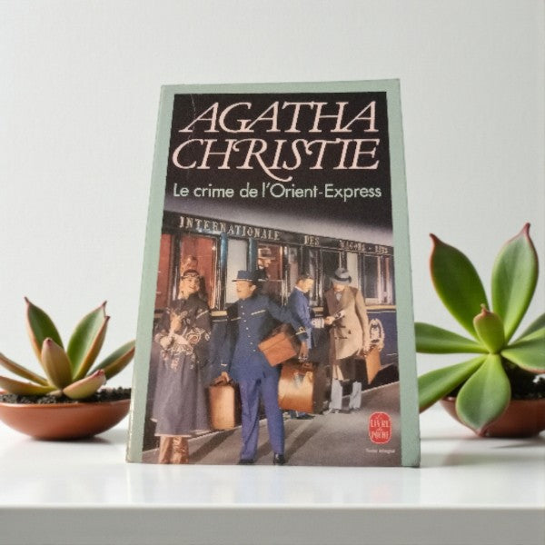 Livre Agatha Christie le crime de l'orient Express
