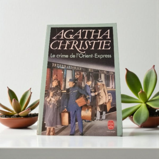 Livre Agatha Christie le crime de l'orient Express