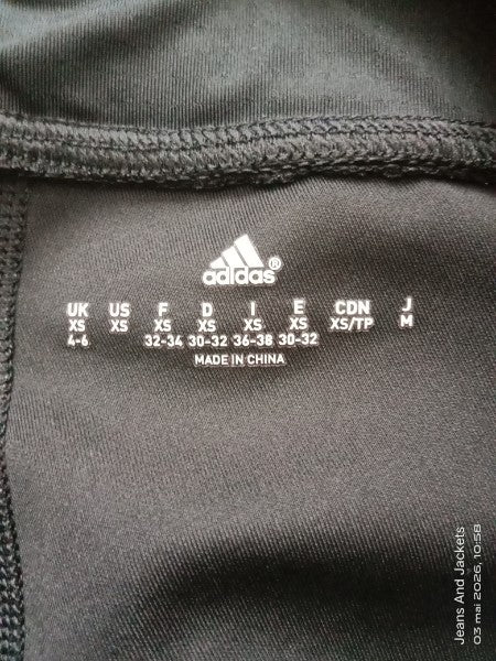 🏃‍♀️ Leggings Adidas Sport & Style – Noir & Rose Vif (XS)