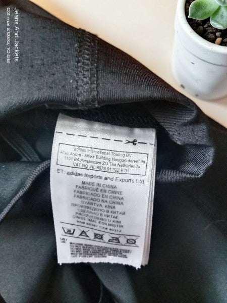 🏃‍♀️ Leggings Adidas Sport & Style – Noir & Rose Vif (XS)