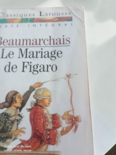 Pièce de Théâtre Vintage – Le Mariage de Figaro (Beaumarchais)