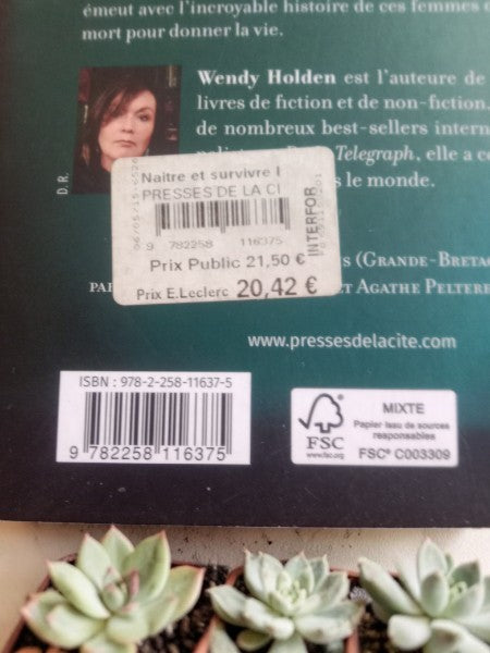 Livre "Naître et survivre - Les bébés de Mauthausen" - Wendy Holden