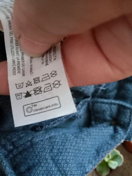 Pantalon à bretelles rétro chic bleu canard – Primark Cares (9-12 mois)