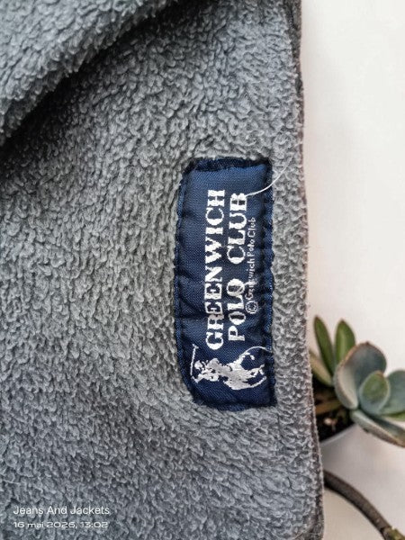 Pull Polaire Vintage – Style "Club" - Gris Moumoute