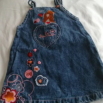 Robe en jeans