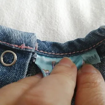 Robe en jeans