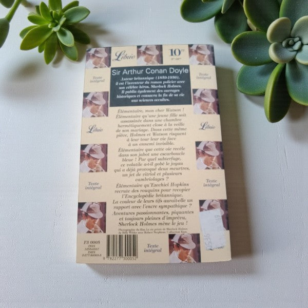 Livre Sherlock Holmes La bande mouchetée