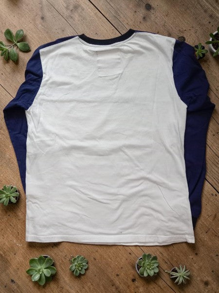 T. shirt Superdry -Marine et blanc (taille XL)