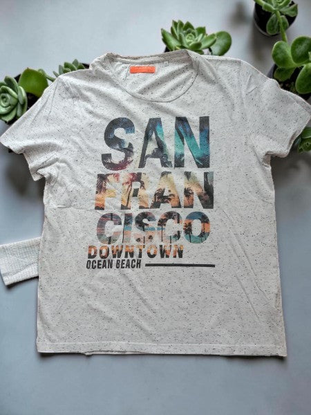 🏄‍♂️ T-shirt Graphique "San Francisco Ocean Beach" — Jules — Taille M
