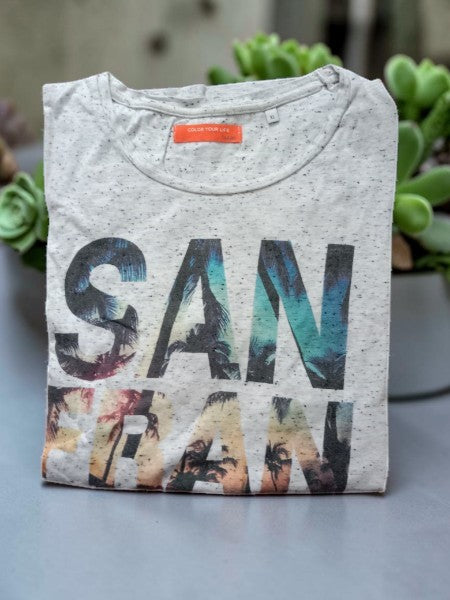 🏄‍♂️ T-shirt Graphique "San Francisco Ocean Beach" — Jules — Taille M