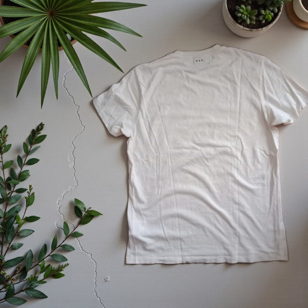 T-shirt Napapijri - Blanc Essentiel