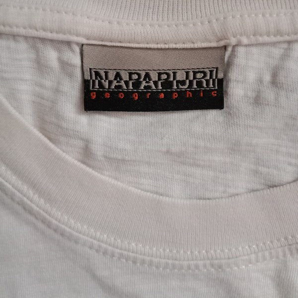 T-shirt Napapijri - Blanc Essentiel