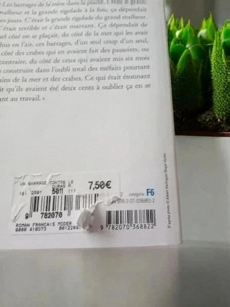 Un barrage contre le Pacifique – Marguerite Duras – Éditions Folio