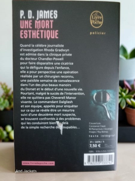 Livre Une mort esthétique - P. D. James