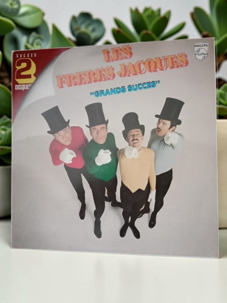 Double Vinyle 33T - Les Frères Jacques : "Grands Succès"