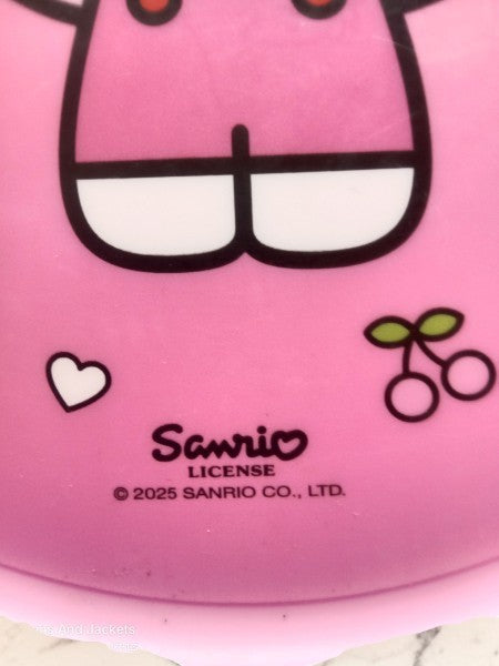 Assiette Enfant Hello Kitty Rose Sanrio — Bon état