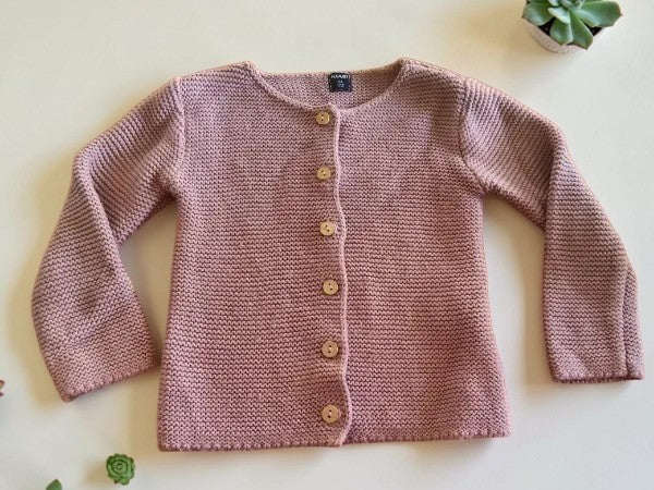 Gilet en maille rose - Kiabi - 2 ans (92cm) - 3€