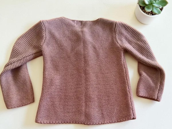 Gilet en maille rose - Kiabi - 2 ans (92cm) - 3€