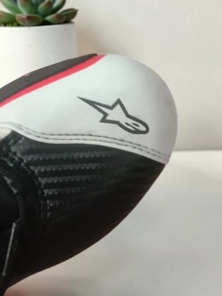 Baskets Karting Alpinestars Tech-1 K - Taille 39 - Noir/Rouge/Blanc