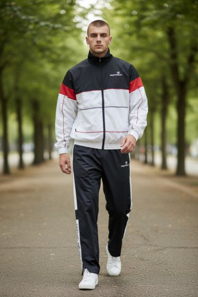Ensemble de Survêtement Vintage Sergio Tacchini (Veste + Pantalon) - Taille M