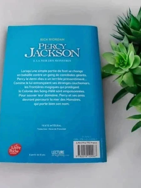 Percy Jackson, Tome 2 : La Mer des Monstres – Rick Riordan – Le Livre de Poche