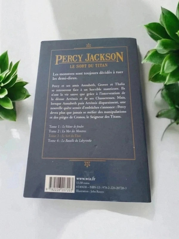 Percy Jackson - Tome 3 : Le Sort du Titan - Rick Riordan