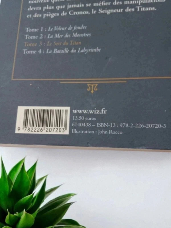 Percy Jackson - Tome 3 : Le Sort du Titan - Rick Riordan