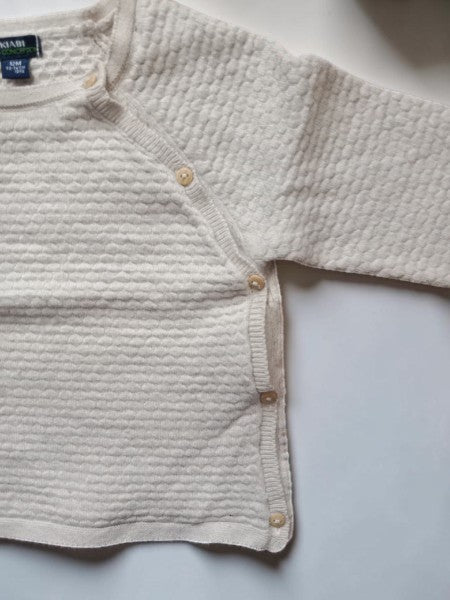 Pull maille torsadée "Eco Conception"- Kiabi - 12 mois (73- 76 CM)