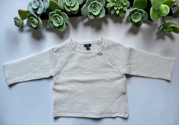 Pull maille torsadée "Eco Conception"- Kiabi - 12 mois (73- 76 CM)