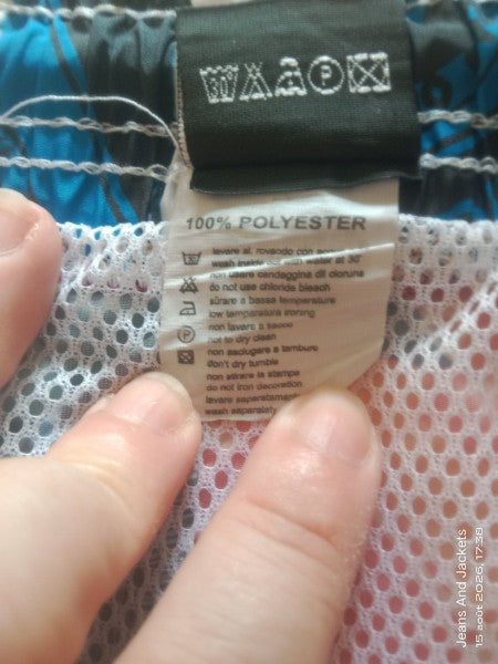 Short de Bain Adidas Originals Vintage XXL — Imprimé All-Over