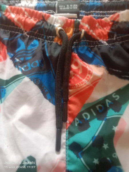 Short de Bain Adidas Originals Vintage XXL — Imprimé All-Over