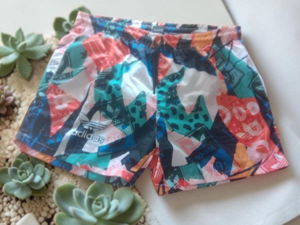 Short de Bain Adidas Originals Vintage XXL — Imprimé All-Over